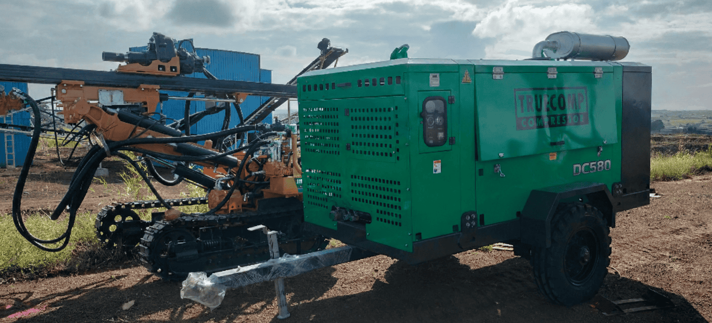 DC850 Drilling Rig for Construction and Geotechnical Work Drilling rig DC850 by True Comp for construction and geotechnical projects. Compact, powerful, and r.
